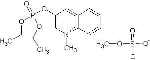 3-(O,O-диэтилфосфинилокси)-N-метилхинолина метилсульфат