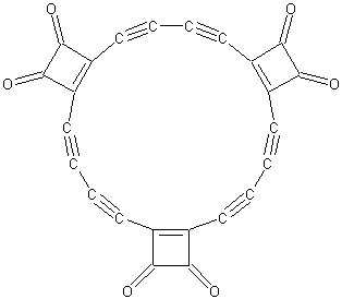 тетрацикло[20.2.0.0<sup>6,9</sup>.0<sup>14,17</sup>]тетракоза-1(22),6(9),14(17)-триен-2,4,10,12,18,20-гексаин-7,8,15,16,23,24-гексон