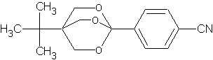 4-трет-бутил-2,6,7-триокса-1-(4-цианфенил)бицикло[2.2.2]октан