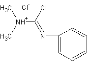 N,N-диметил-N'-(2,6-дихлорфенил)-С-хлорформамидина гидрохлорид