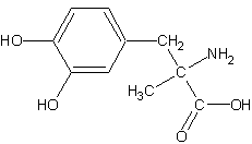 (-)-1-метил-2-(3,4-дигидроксифенил)аланин